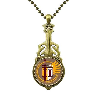 Imagem de DIYthinker Colar com escudo de espadas corajosas da Middle Age