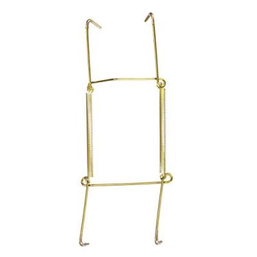 Imagem de Gancho de placa Uxcell, 20 cm tipo U, folheado a zinco, ganchos decorativos de parede invisíveis com protetores de ponta