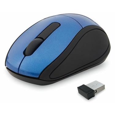 Imagem de Verbatim Mouse Óptico De Viagem Sem Fio 2.4G Com Receptor Nano Para Mac E Pc - Azul Acessório