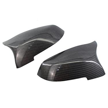 Imagem de Chusui Substituição da tampa do espelho retrovisor lateral do carro para F01 F10 F11 F12 F13 Tampa do espelho lateral traseiro automático Tampa do espelho