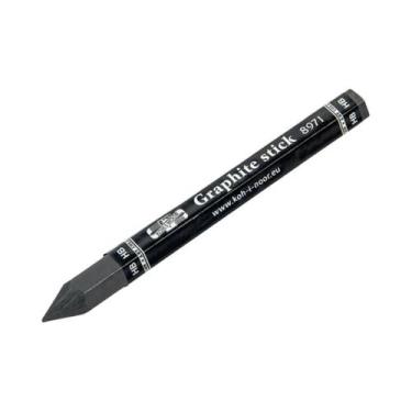 Imagem de Lápis De Carvão Grafite Sem Madeira Preto HB 2B 4B 6B Para Desenho, Ti