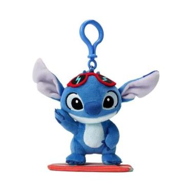 Imagem de Brinquedo De Pelúcia Stitch Azul Disney Scrump Anjo Cartoon Boneco Gen