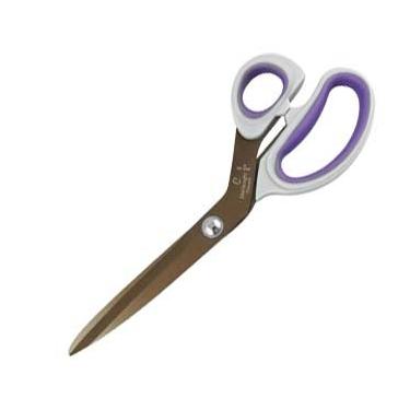 Imagem de TESOURA DE COSTURA REFORCADA CINZA LILAS MUNDIAL 590-9.1/2