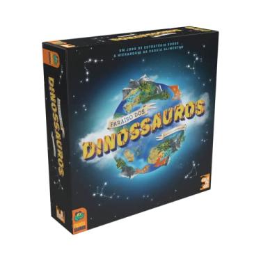 Imagem de Galápagos Jogos Paraíso dos Dinossauros, Jogo de Tabuleiro para Amigos, 2 a 5 jogadores, 30 –45 min, Multicolour