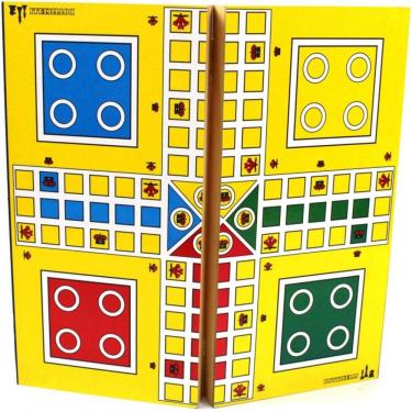 Jogo Ludo Real Torrinha - Versão especial - Maninho Brinquedos - Casa do  Brinquedo® Melhores Preços e Entrega Rápida