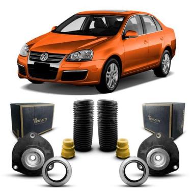 Imagem de Par Kit Coxim Original Tenacity Rolamento Batente Coifa Amortecedor Di