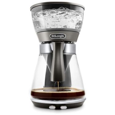 Imagem de Cafeteira Elétrica Programável Goumert 3 em 1 Cpaciade 8 Xic Qualidade Barista, 1200W, 110v, DELONGHI ICM17270, Cinza