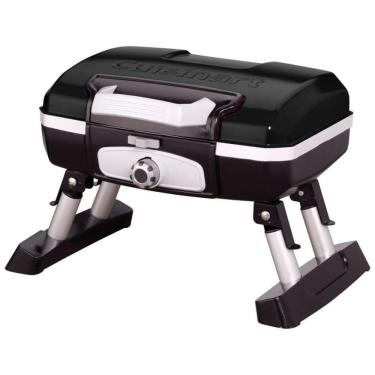 Imagem de Grill, Churrasqueira Petit Gourmet Portátil, Gás, CUISINART CGG 180TB, Preto