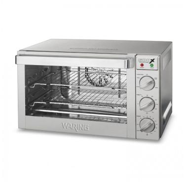 Imagem de Forno Elétrico de Bancada Profissional, 110V 1700W, Aço Inoxidável, Waring WCO500X, Prata
