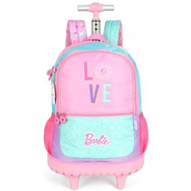 Imagem de Mochila de Rodinha Costas Bar bi e Love Cupcake Premium Lux cel