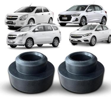 Imagem de Onix Prisma Cobalt Spin Kit calço Mola Traseiro Elevar 3cm - Borfix