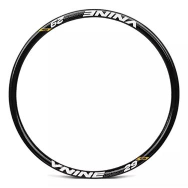Imagem de Aro 29 1.0 a 2.2 Vnine Vzan 32 Furos Freio a Disco bicicleta bike Cicloturismo Cor Preto