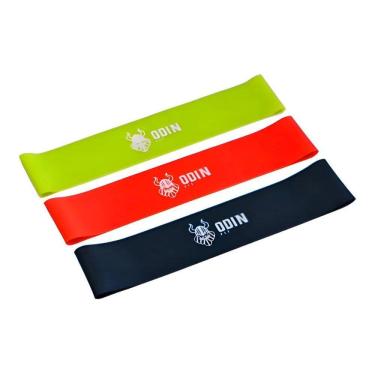 Imagem de Kit Mini Bands Elástico Intensidade Leve Média Forte Odinfit