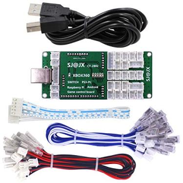 Imagem de SJ@JX Game Controller Encoder DIY Arcade Joystick Button Gamepad Code Board for Xbox 360 Nintendo Switch Raspberry Pi PS3 PC Andriod