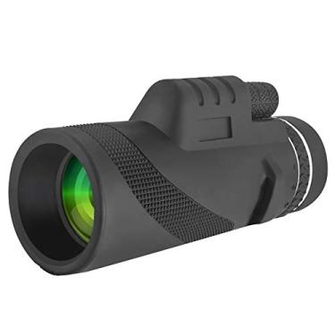 Imagem de Telescópio monocular, telescópio 40 x 60 de alta definição de ampliação, telescópio monocular, minitelescópio sem infravermelho, refrator HD, telescópio externo, para observação de pássaros, Huntin