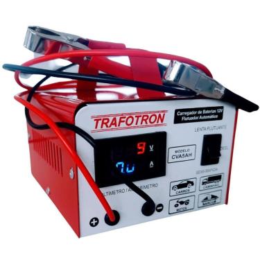 Imagem de Carregador bateria automotiva carro moto 12v 5ah flutuante