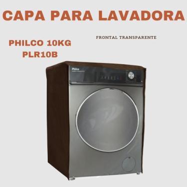 Imagem de CAPA PARA LAVADORA FRONTAL PHILCO 10kg PLR10B TRANSPARENTE FLEX - Capa