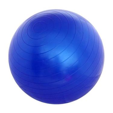 Imagem de Bola Suiça Yoga e Pilates 65 Cm IMPOFIT AZUL