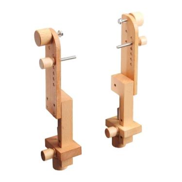 Imagem de Baoblaze Suporte para bastidor de ponto cruz com clipe para bordado profissional multifuncional para acessórios de costura