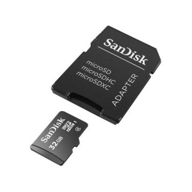 Imagem de Cartão de Memória 32GB Micro SDHC com Adaptador - SanDisk