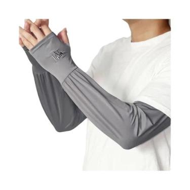 Imagem de Luvas De Proteção Solar UV Leves Para Homens, Elásticas, Para Direção 