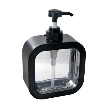 Imagem de Porta Sabonete Quadrado Líquido De Plástico 500Ml