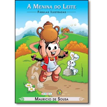 Imagem de Turma da Mônica - fábulas ilustradas - a menina do leite