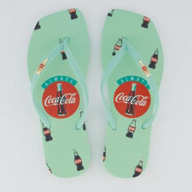 Imagem de Chinelo Coca Cola Square Pixel Feminino-Feminino