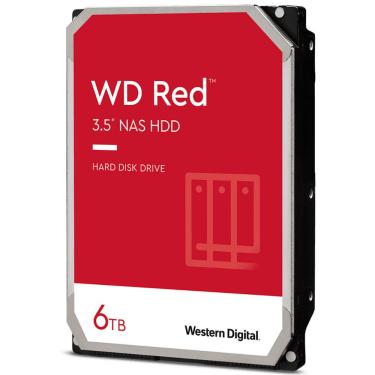 Imagem de HD 6TB SATA 3 - 5400RPM - 64MB Cache - Western Digital NAS RED - WD60EFAX