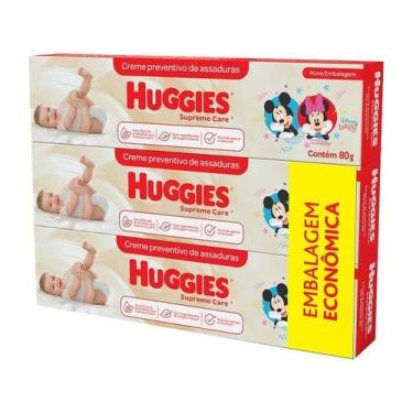 Imagem de Creme Preventivo Para Assaduras Infantil Huggies - Supreme Care 80G 3