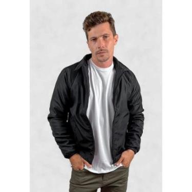 Imagem de Jaqueta Lisa Nylon Casual Masculino La'Oase-Masculino