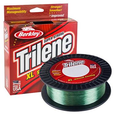 Imagem de Berkley Carretéis de serviço de monofilamento de fundição suave Trilene XL (5,4 kg, verde de baixa visibilidade) (a embalagem pode variar)