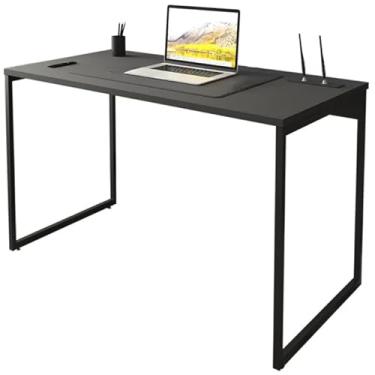 Imagem de CXKYF Mesa Escrivaninha Preta Industrial 70 CM Home Office Escritorio Quarto Estudo