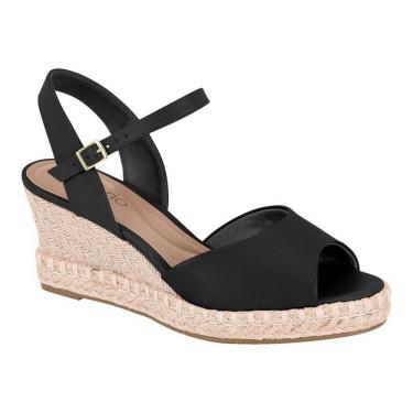 Imagem de Sandália Feminina Anabela Beira Rio Aberta Atrás  8486.118