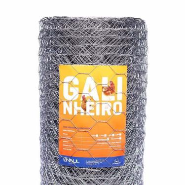 Imagem de Tela Hexagonal Galinheiro Insul Crioula 2, 1,20 x 50 metros