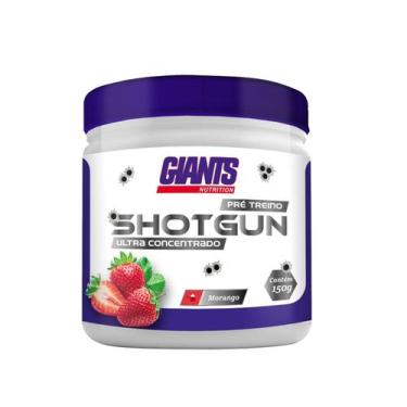Imagem de Shotgun Ultra Concentrado 150G Pré Treino Giants - Morango - Giants Nu