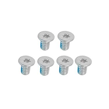 Imagem de Zahara Substituição de parafusos de capa de base inferior prateada para HP Elite x2 1012 G1 Elite x2 1012 G2 (6 peças)