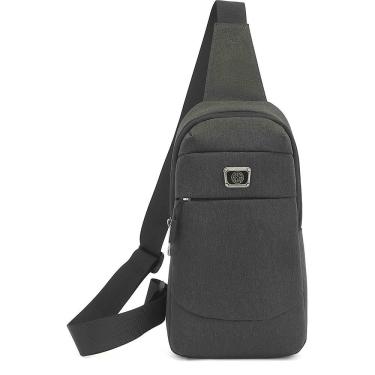 Imagem de Mochila poli. transversal preta FLD203 Up