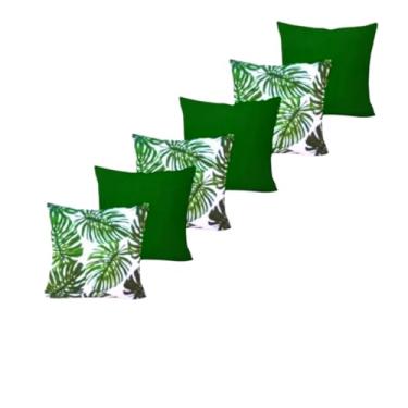 Imagem de ALMOFADAS CHEIAS COM ENCHIMENTOS PARA QUARTO SALA OU SOFÁ (COSTELA VERDE)