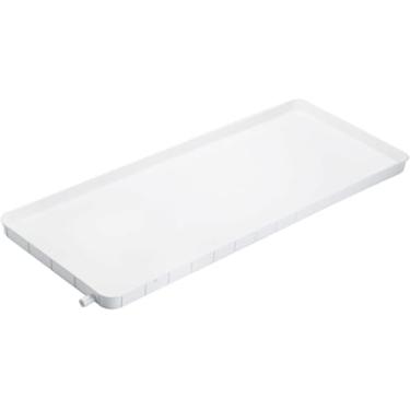 Imagem de Bandeja De Gotejamento, Unidade Externa De Ar Condicionado Panela De Drenagem De Plástico Para Coletar E Liberar água Com Dispositivo Elétrico De Fio De Tubo De Drenagem, 91.5 * 45 * 3cm