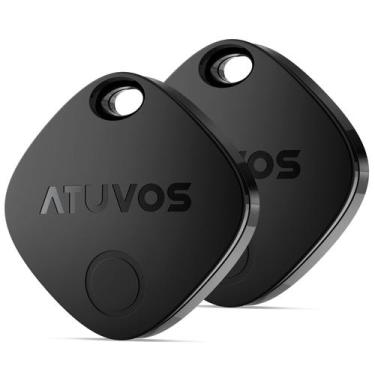 Imagem de Rastreador de bagagem Bluetooth ATUVOS Keys Finder, pacote com 2 IP67
