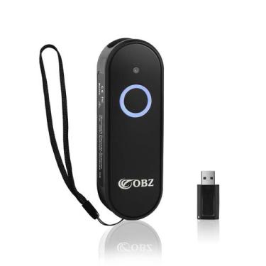 Imagem de Leitor de código de barras OBZ Mini 2D Bluetooth 3 em 1 portátil