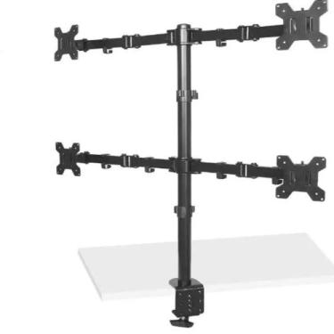 Imagem de Braço Articulado Para 4 Monitores 14 a 30 Polegadas Mesa - Yeet