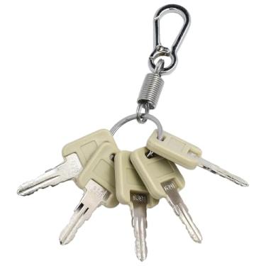 Imagem de 5 peças de chaves de trailer G391 RV universais compatíveis com Glo-bal Link Fastec, Bauer, Lippert Components RV Standard Baggage Door Locks