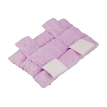 Imagem de predolo Almofada para alça de braço, almofada para pescoço para homens e mulheres, conforto aprimorado, acolchoada, leve, suporte para cotovelo, de suporte, Violeta Claro
