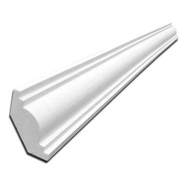 Imagem de Kit ZP02 Moldura Roda Teto em EPS Anti Chamas Com Acabamento Acetinado