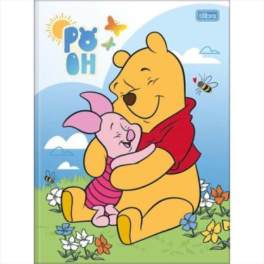 Imagem de Caderno Tilibra universitário Pooh brochura 80 folhas