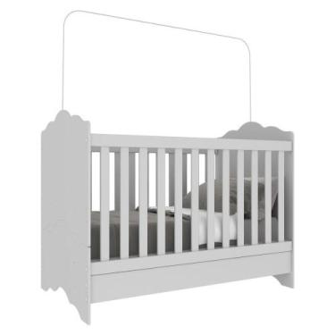 Imagem de Berço 3 Em 1 Para Colchão 70 X 130 Cm Multimóveis Branco - MULTIMOVEIS