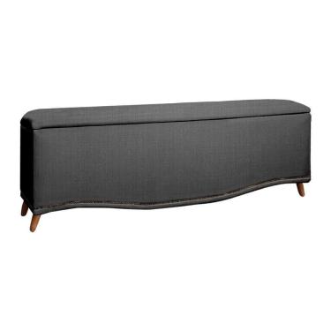 Imagem de Calçadeira Sapateira Baú Holanda 140cm De Largura Linho Star Confort Trovão