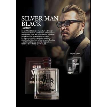 Imagem de Silver Man Black - Perfume Masculino V'tórya Spell